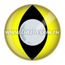 Карнавальные линзы EOS Yellow Cat Фото 4