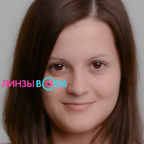 Цветные линзы EOS 216 Red Фото